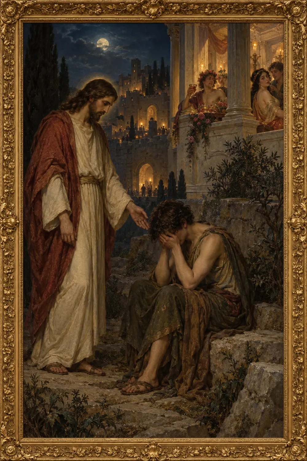 Painted cover for The Doer of Good