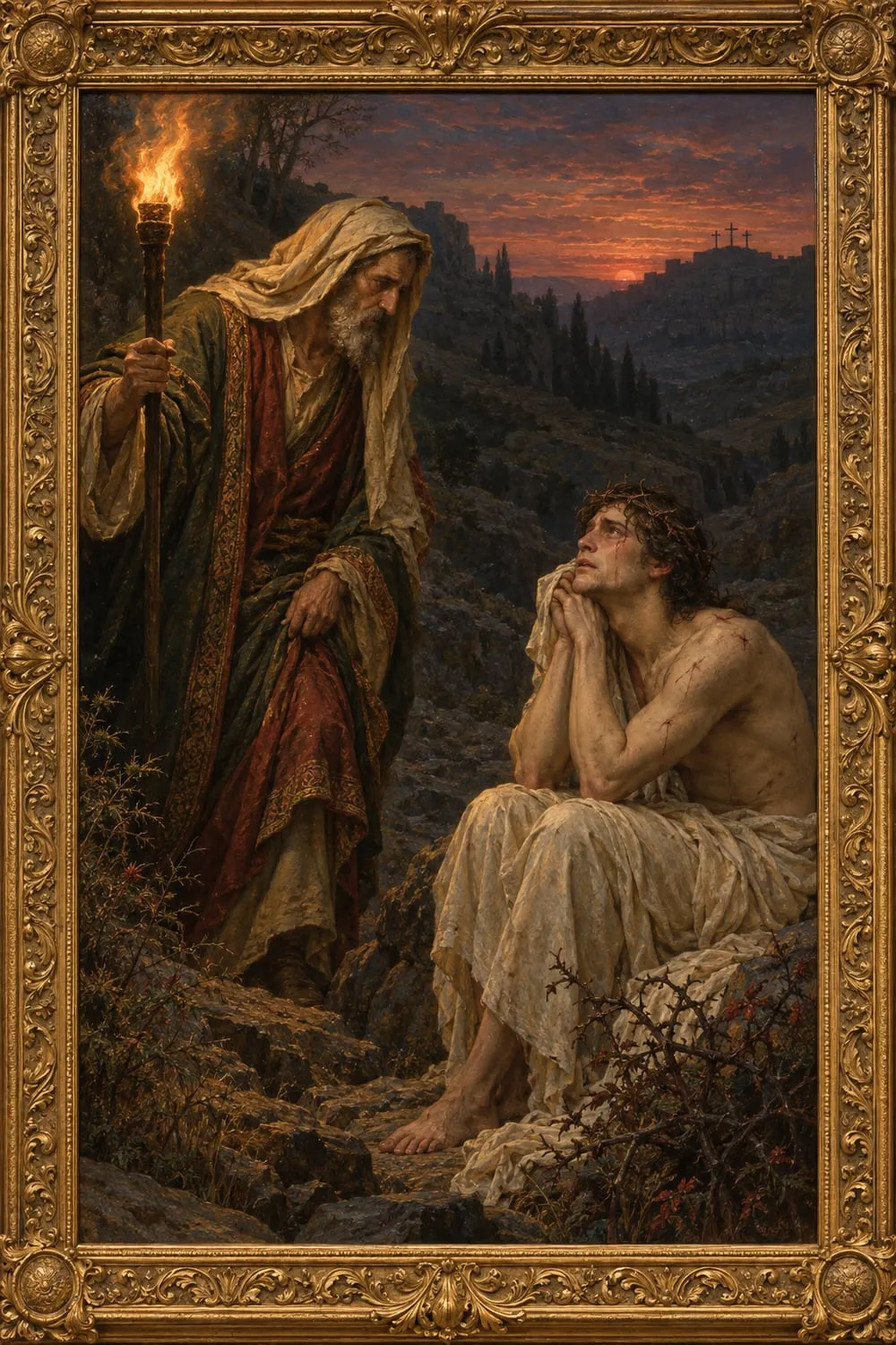 Painted cover for The Master