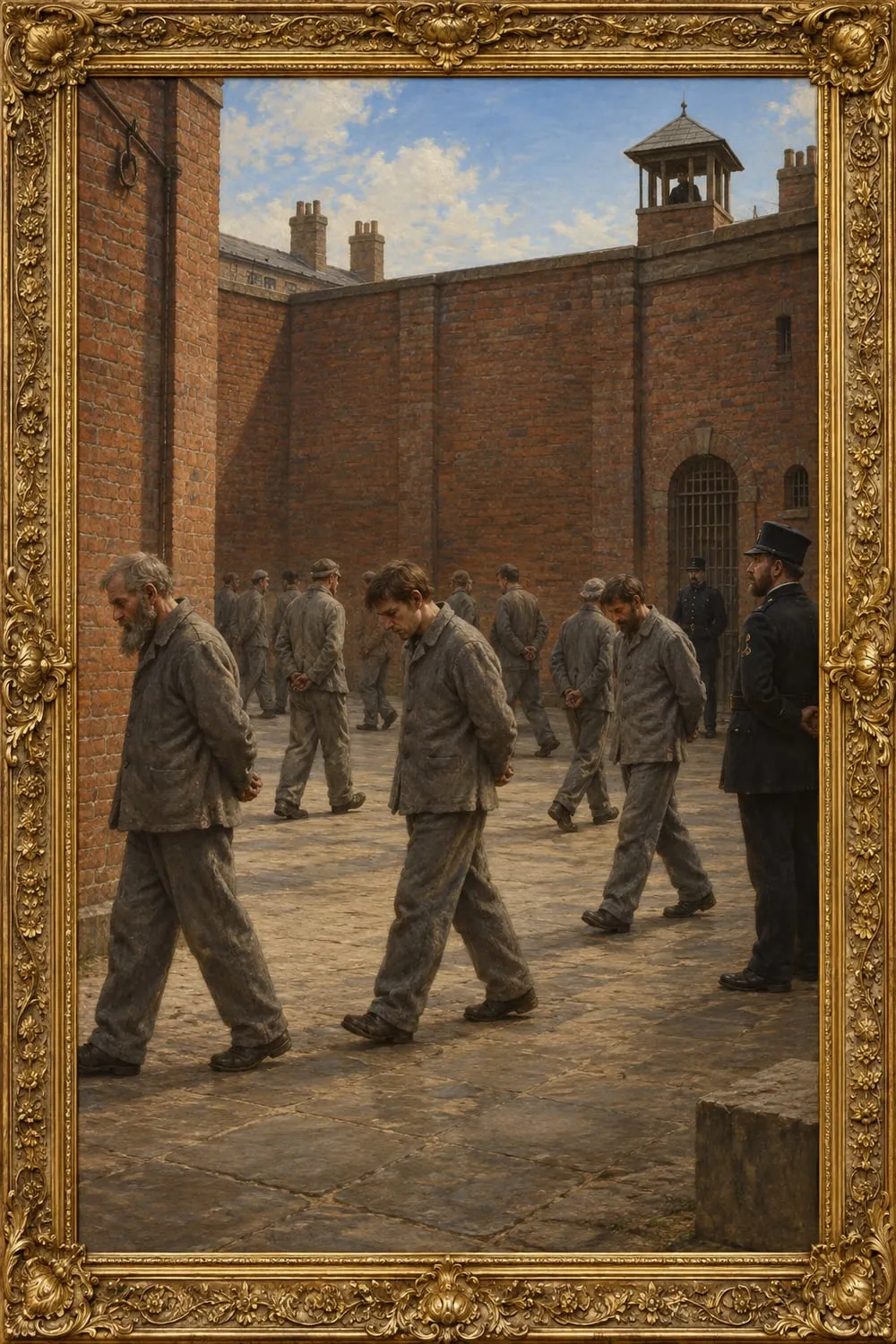 Painting for The Ballad of Reading Gaol