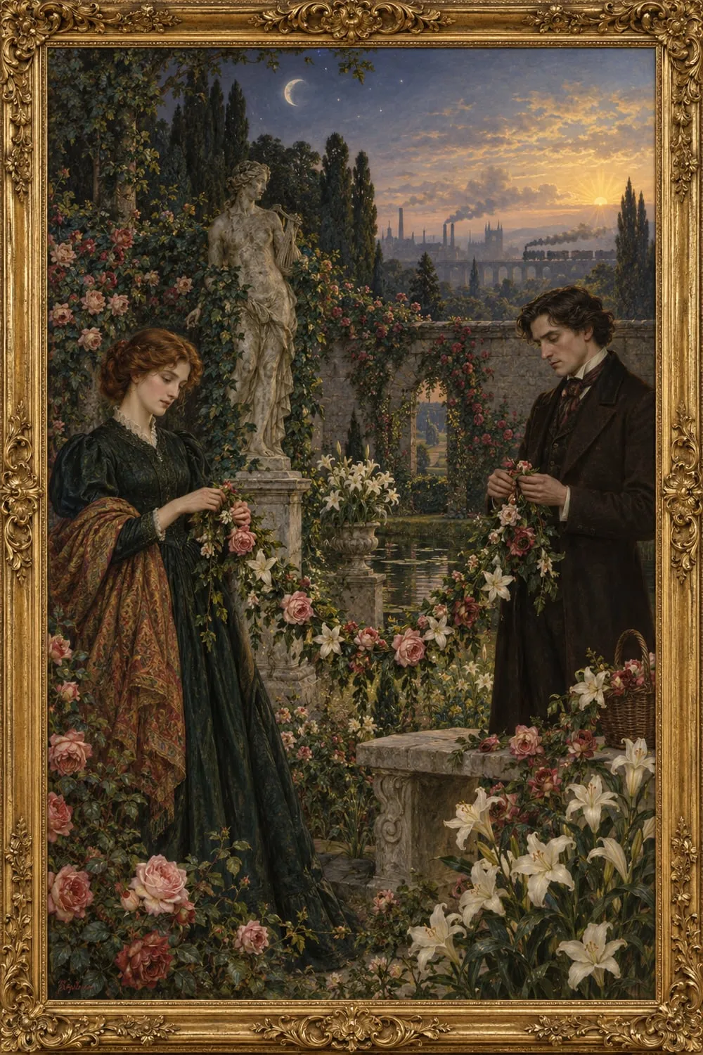 Painting for The Garden of Eros