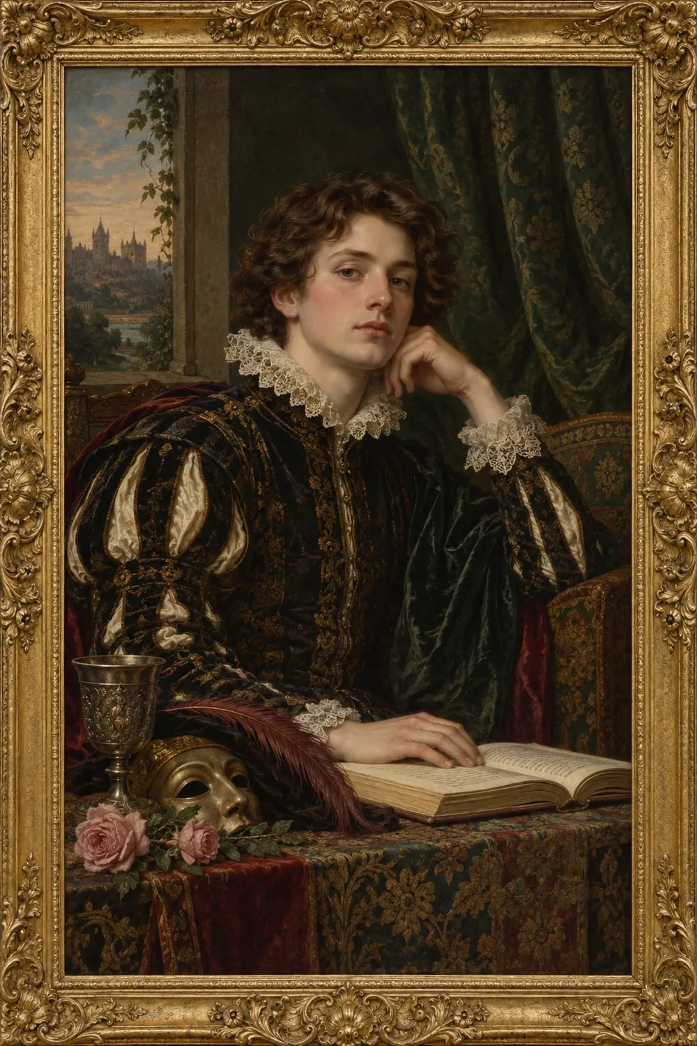 Painting for The Portrait of Mr. W. H.