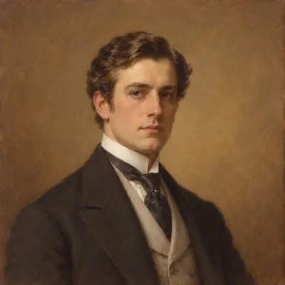 Painted portrait of Jack Worthing