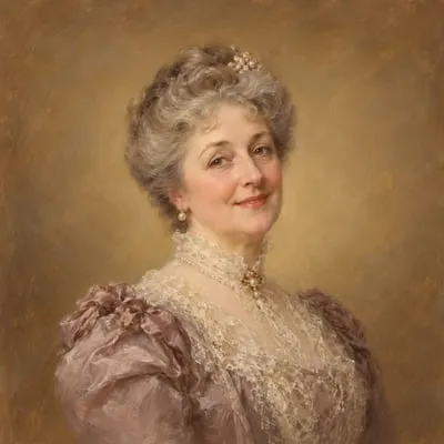 Painted portrait of Lady Markby