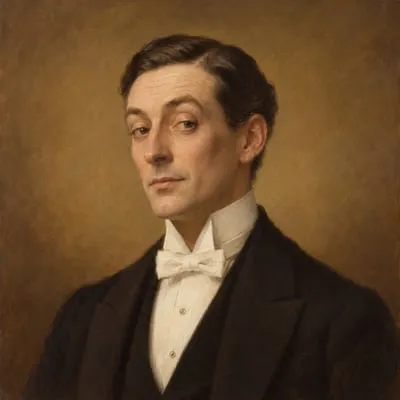 Painted portrait of Lane
