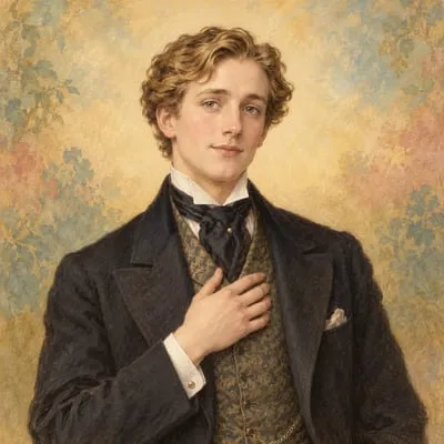 Painted portrait of Lord Arthur Savile