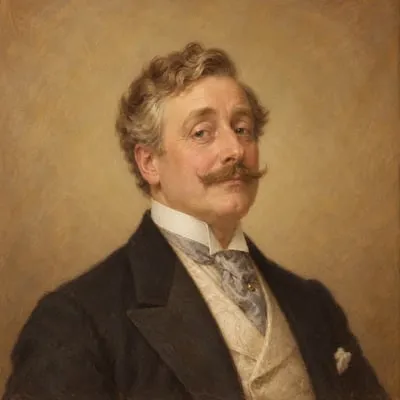Painted portrait of Lord Augustus Lorton