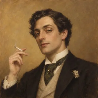 Painted portrait of Lord Henry Wotton