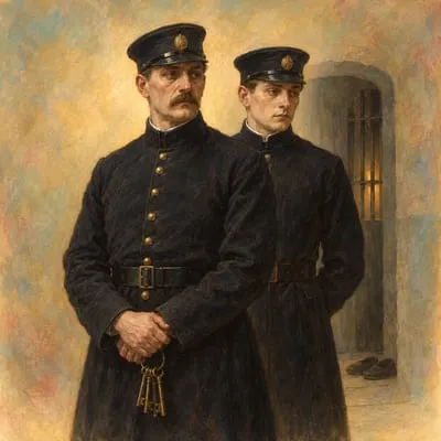 Painted portrait of The warders